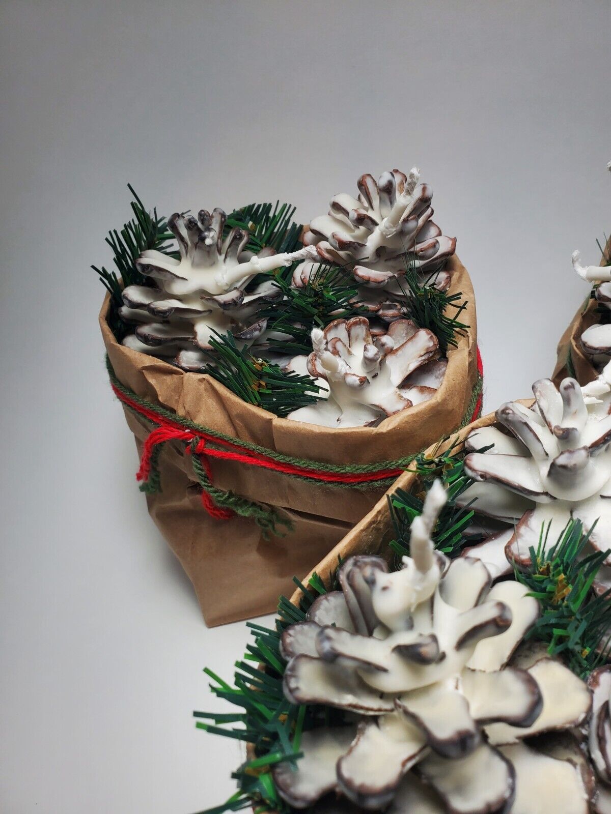 Pinecone Soy Wax Dipped Firestarters - Fresh Stock Dated January 2026