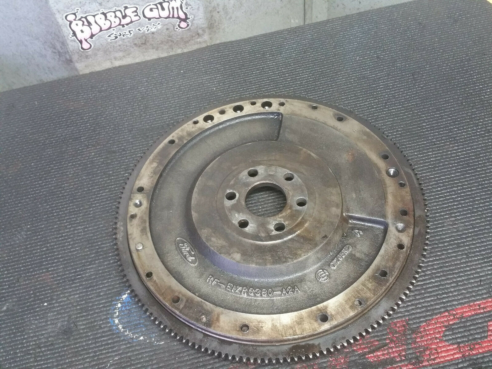 1987 - 1993 MUSTANG 5.0 302 FLY WHEEL FLYWHEEL RF-E1ZR6380-A2A - Fresh Stock Dated December 2025