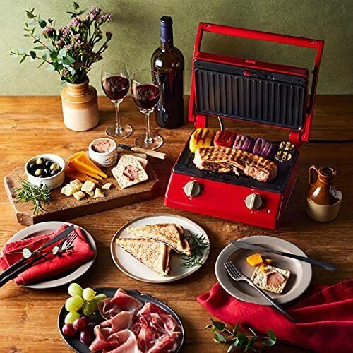 BRUNO BOE084-GRG Grill Sandwich Maker Double Greige AC100V 900W Brand New Truck - Fresh Stock Dated February 2026