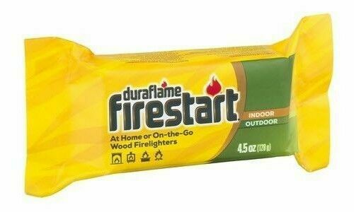 DURAFLAME 4841 FIRESTART 12 PACK FIRE LOG STARTER FIRELIGHTER WOODSTOVE FASTSHIP - Fresh Stock Dated December 2025