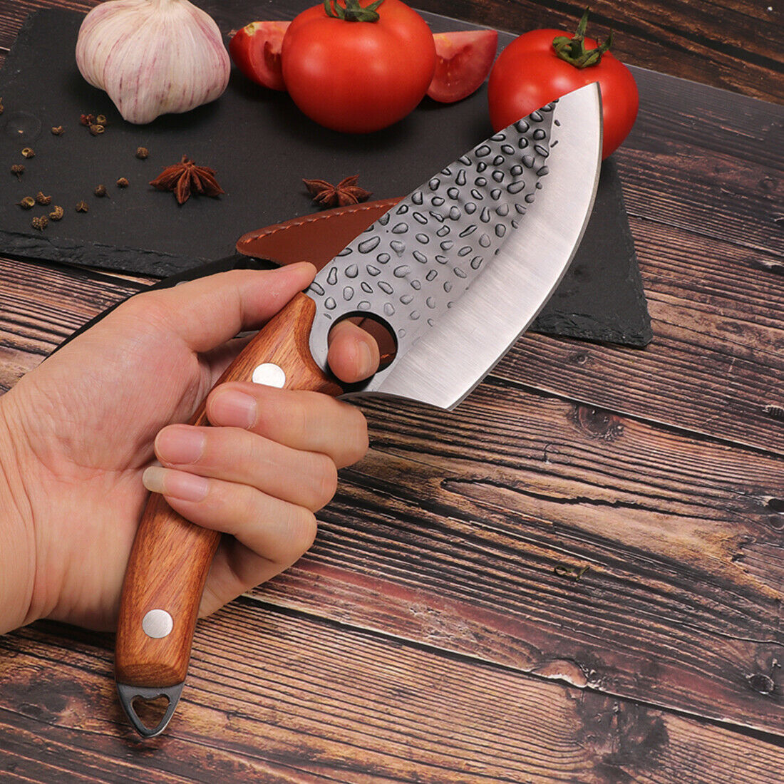 Serbian Forged Boning Fillet Knife Butcher Knife For Meat Fish Vegetable Cutting - Fresh Stock Dated January 2026