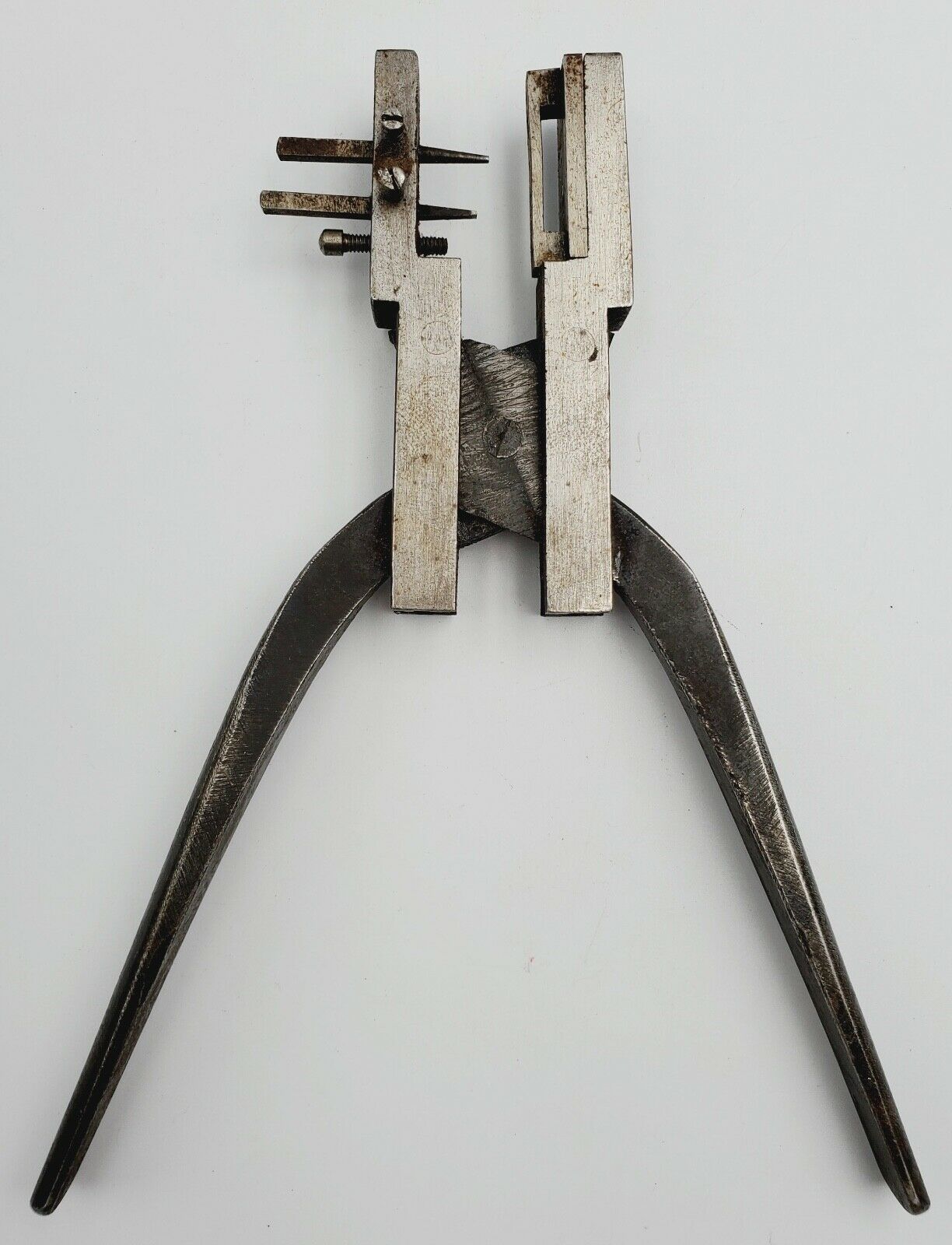 Pat.1877 W F Foster Large Watchmaker Mainspring Punch Plier Bench Repair Tool - Fresh Stock Dated December 2025