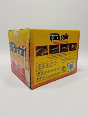 Duraflame Quick Start Firelighters Case of 10 - 4 packs Brand New FREE SHIPPING! - Fresh Stock Dated December 2025