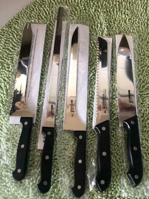 RONCO SIX STAR 21 PIECE CUTLERY KNIFE SET NEW - Fresh Stock Dated January 2026