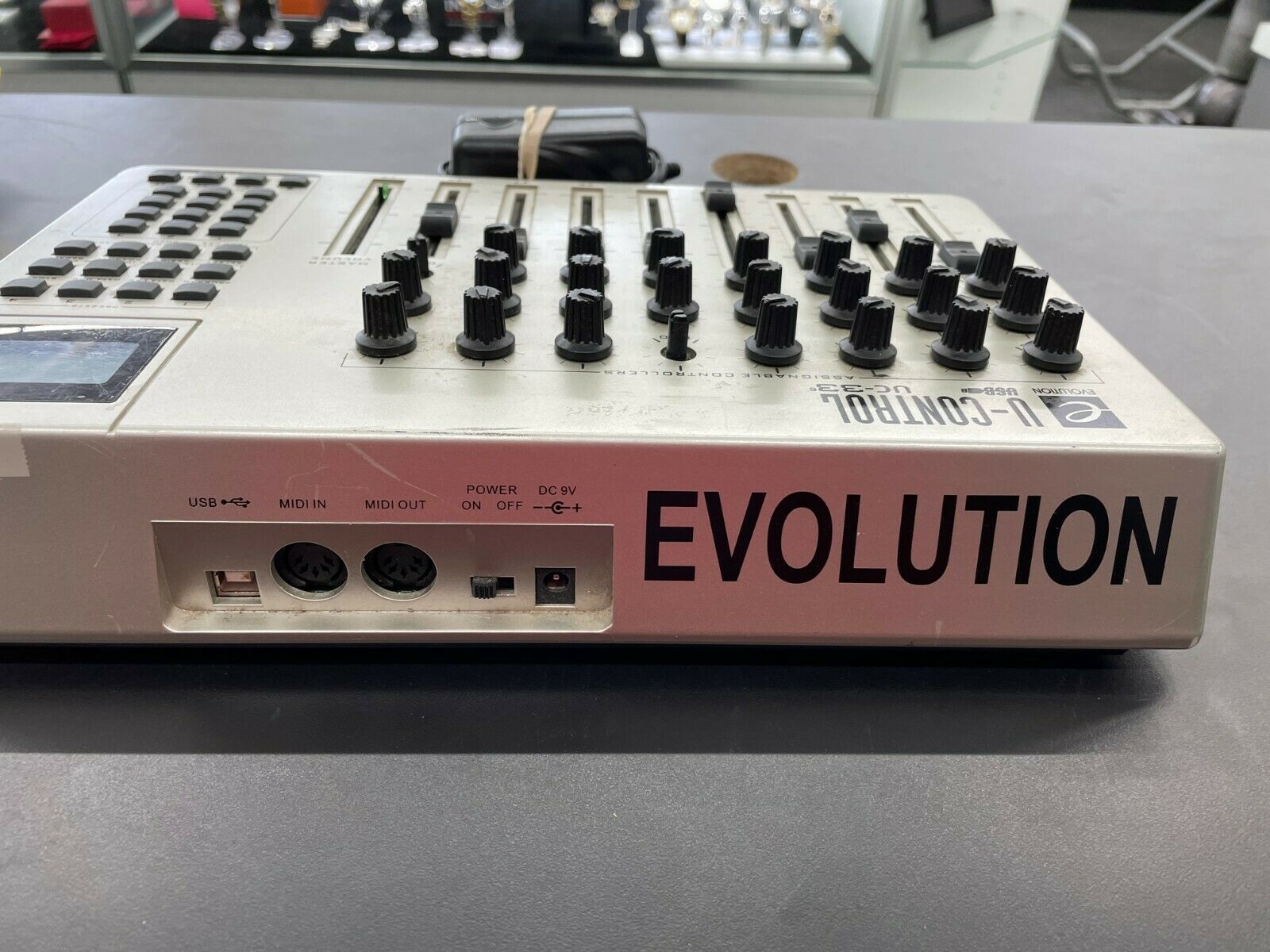 Evolution U-Control UC-33e USB & MIDI Mixer DAW Controller - Fresh Stock Dated December 2025