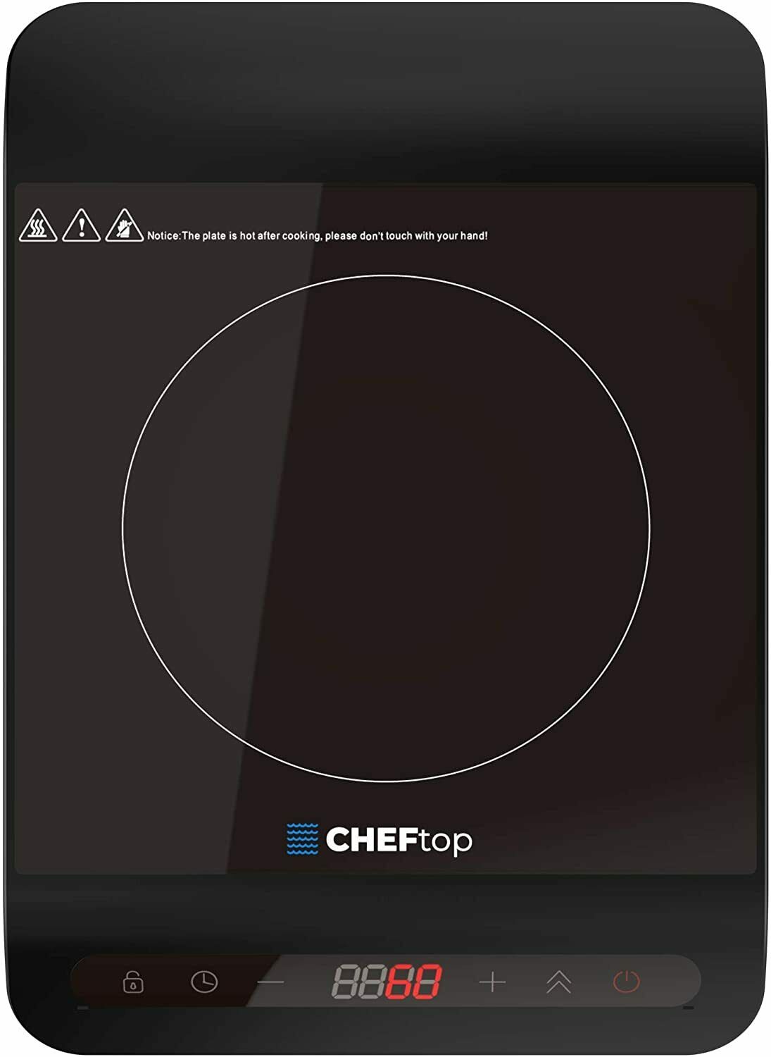 Drinkpod Cheftop Induction Cooktop Portable Induction Single Burner - Curved - Fresh Stock Dated February 2026