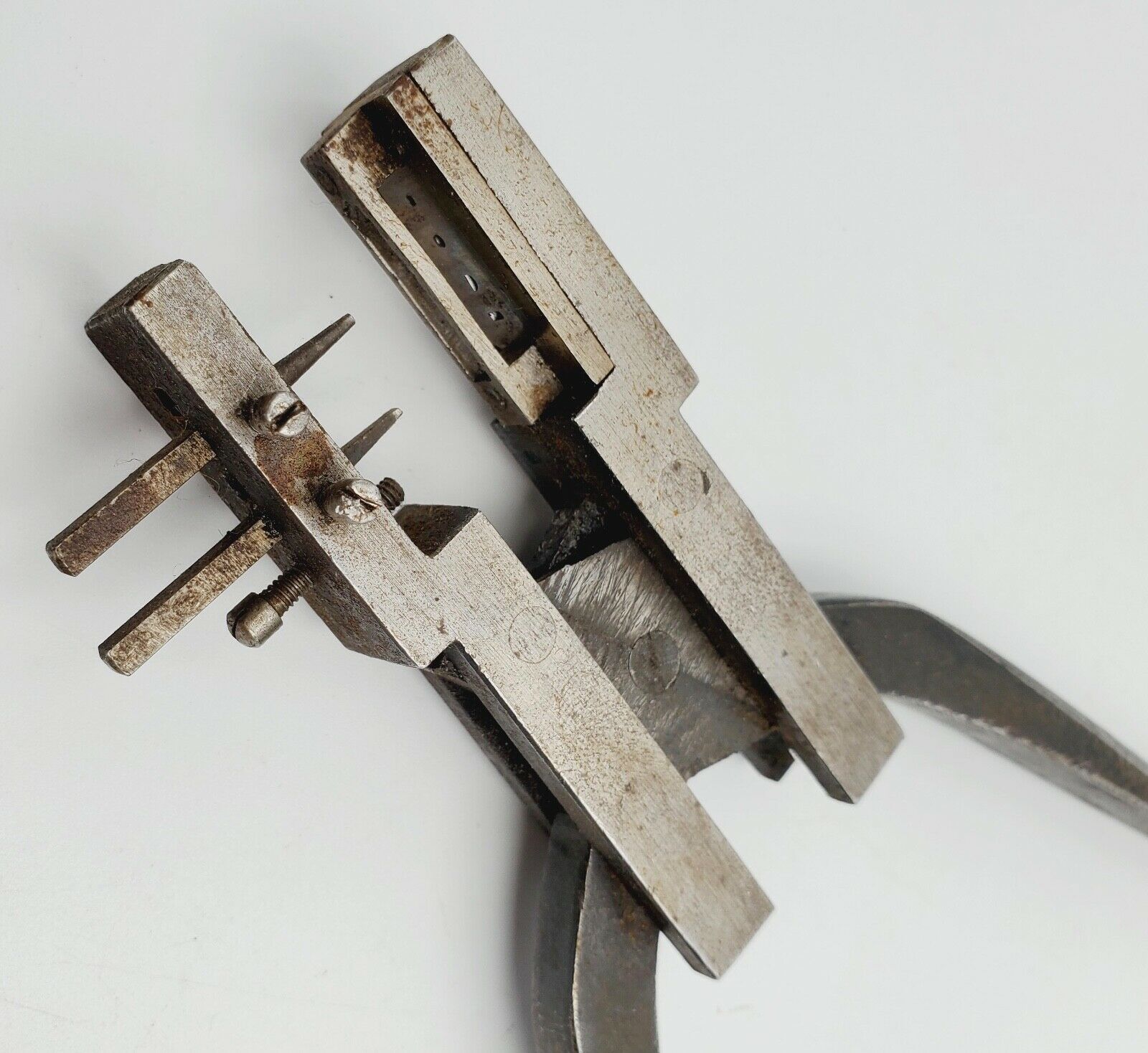 Pat.1877 W F Foster Large Watchmaker Mainspring Punch Plier Bench Repair Tool - Fresh Stock Dated December 2025