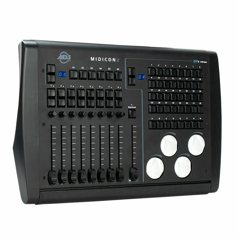 ADJ MIDICON-2 USB Powered Midi Controller w dials - Fresh Stock Dated December 2025