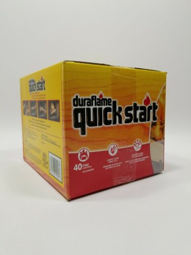Duraflame Quick Start Firelighters Case of 10 - 4 packs Brand New FREE SHIPPING! - Fresh Stock Dated December 2025