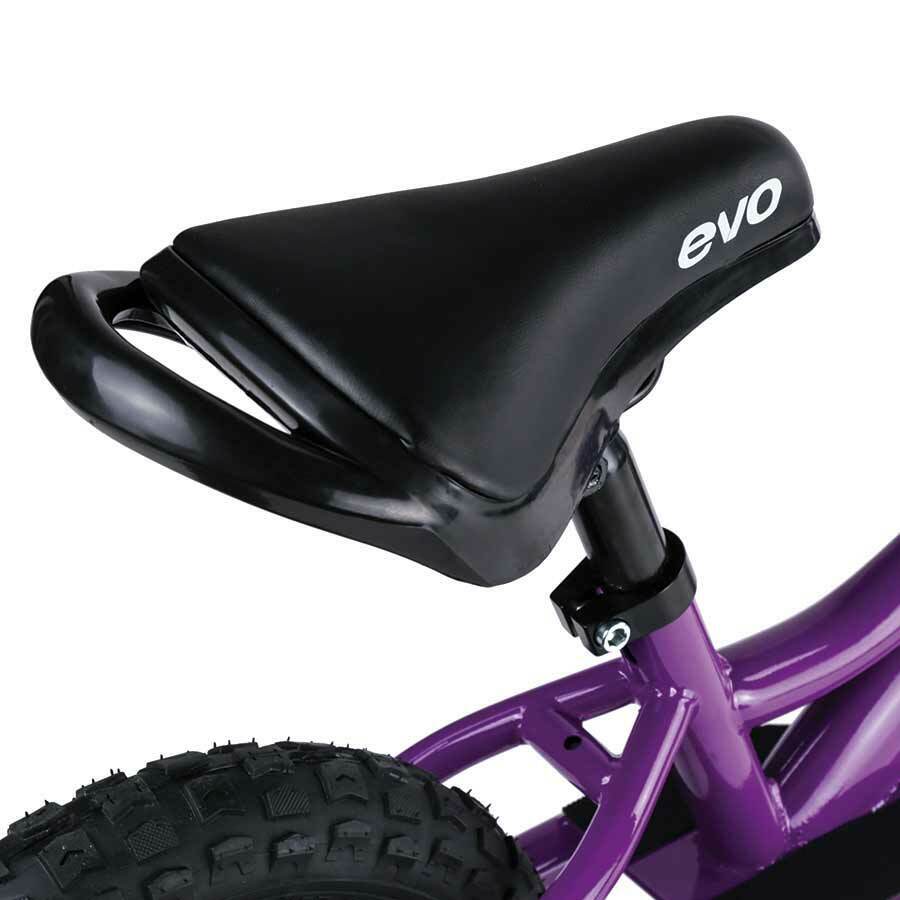 EVO, Beep Beep, Push Bike, 12-1/2'', Purpling Purple - Fresh Stock Dated January 2026