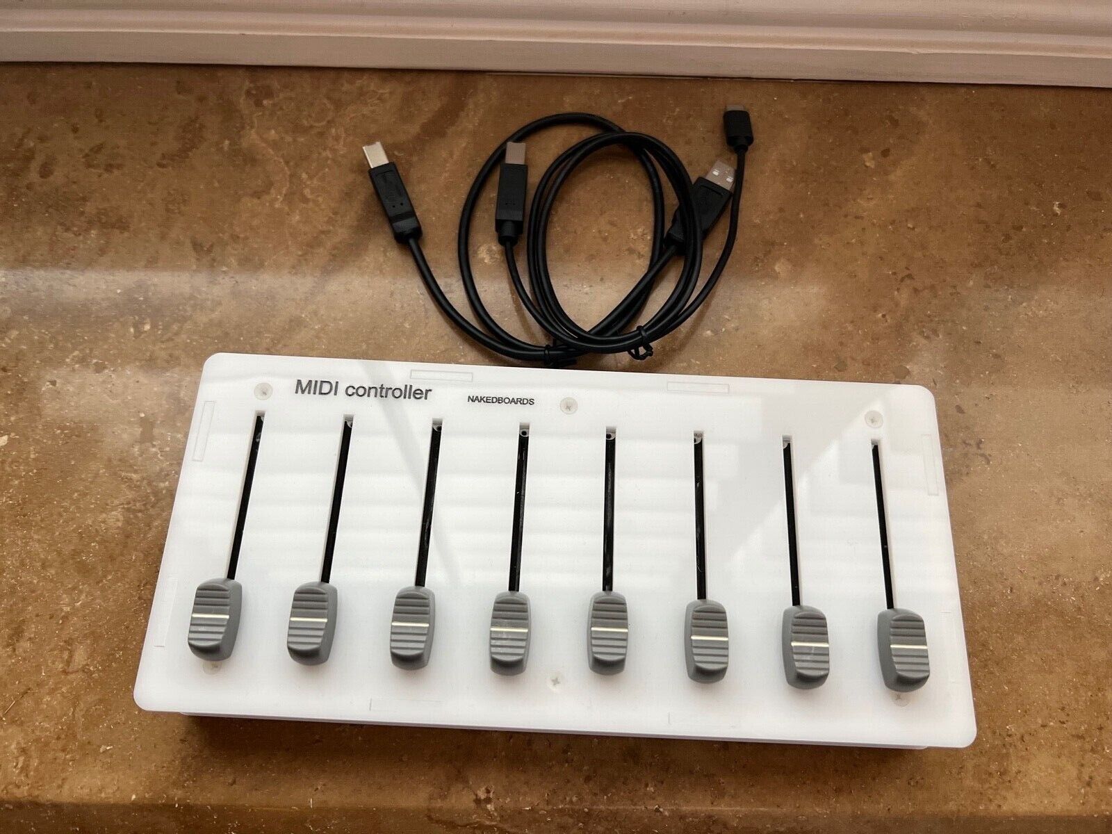 Nakedboards MC-8 midi controller - Fresh Stock Dated December 2025