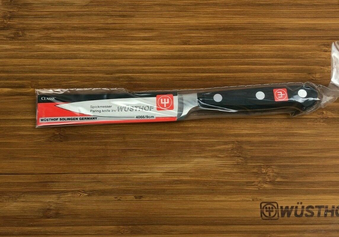Wusthof The Starter Cook's Knife, Pairing, Shears Cutting Board Block Set 7050 - Fresh Stock Dated January 2026