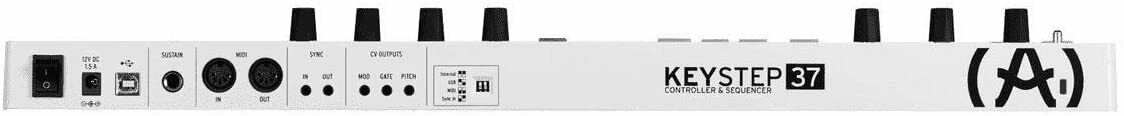 Arturia Keystep 37 Keyboard MIDI Controller and Sequencer -White - Fresh Stock Dated December 2025