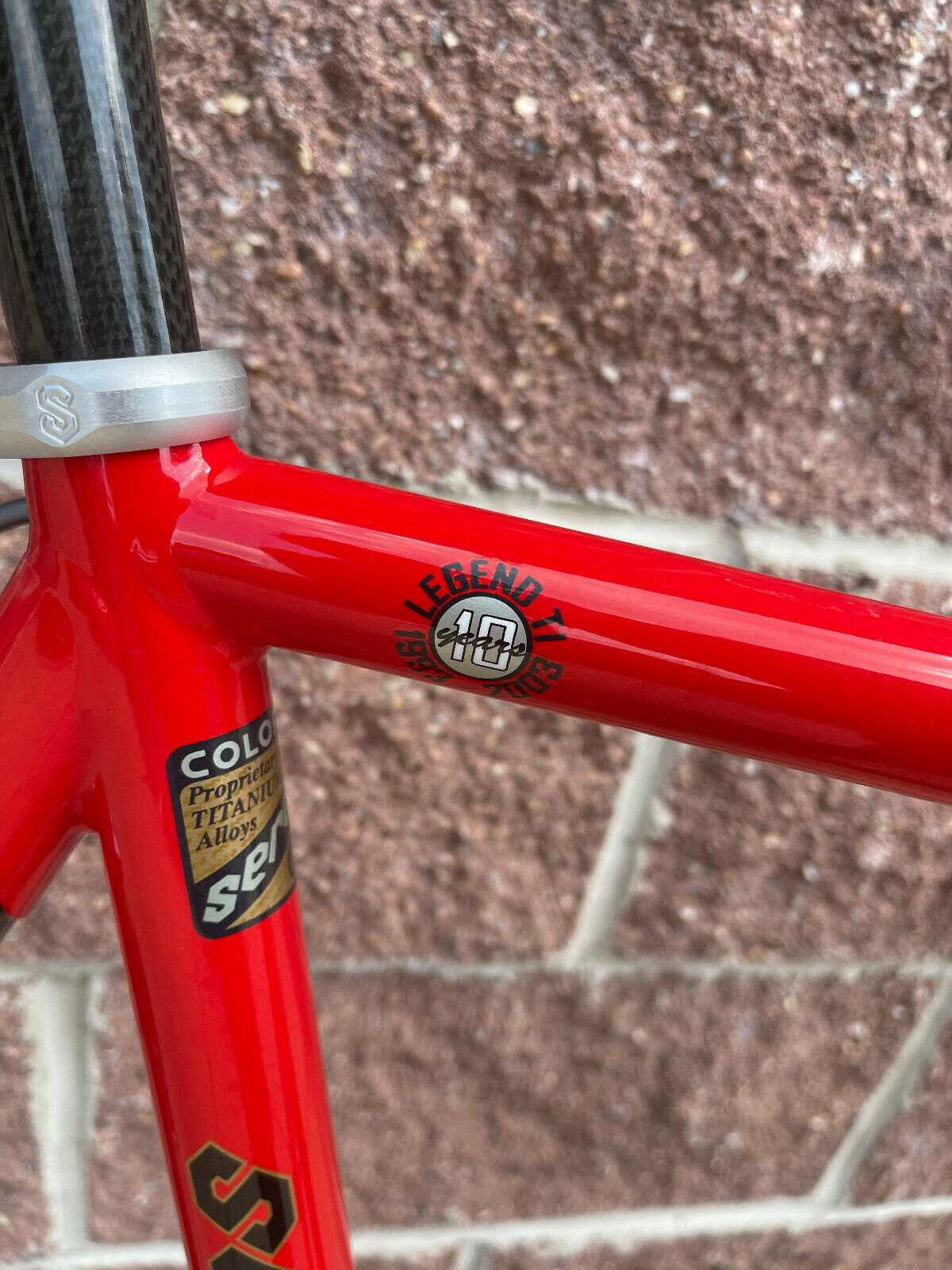 Serotta Legend TI TI/Carbon Dura-Ace 10 Speed 57 CM XL Road Bike USA made - Fresh Stock Dated December 2025