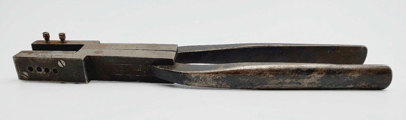 Pat.1877 W F Foster Large Watchmaker Mainspring Punch Plier Bench Repair Tool - Fresh Stock Dated December 2025