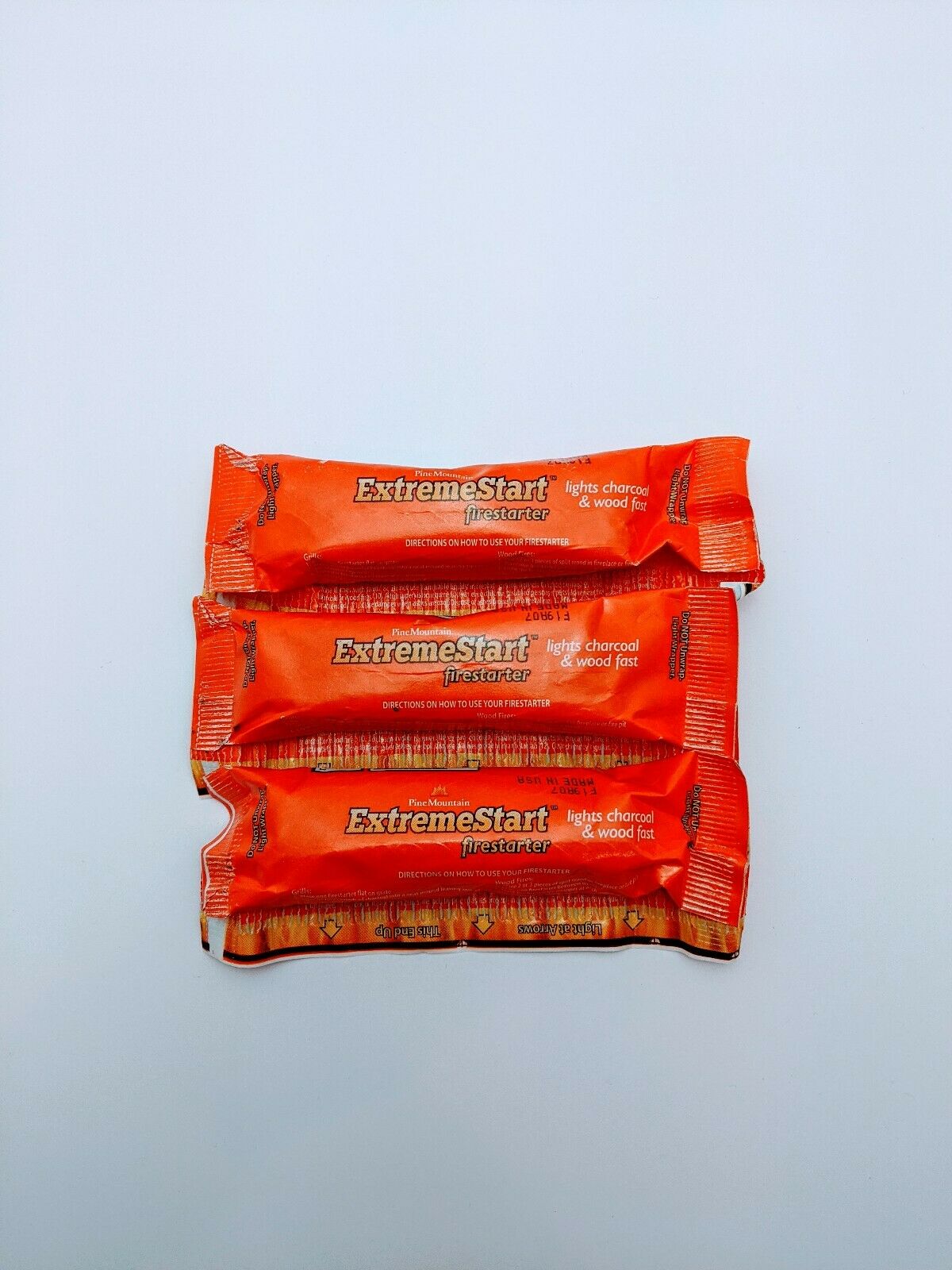 24Pc Starter Log Firestarter Fireplace Firelighter Fire Logs Wood Stove Campfire - Fresh Stock Dated January 2026