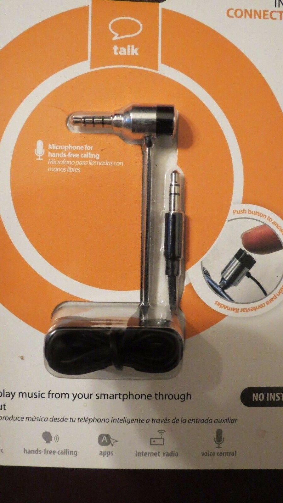 NEW~iSimple ISMJ33 CallJax~MICROPHONE for Hands-Free Calling~IN-CAR Connectivity - Fresh Stock Dated December 2025