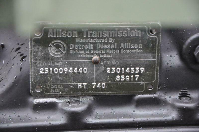 Allison HT-740D Automatic TRANSMISSION HT740D Allison HEMTT 8x8 - Fresh Stock Dated December 2025