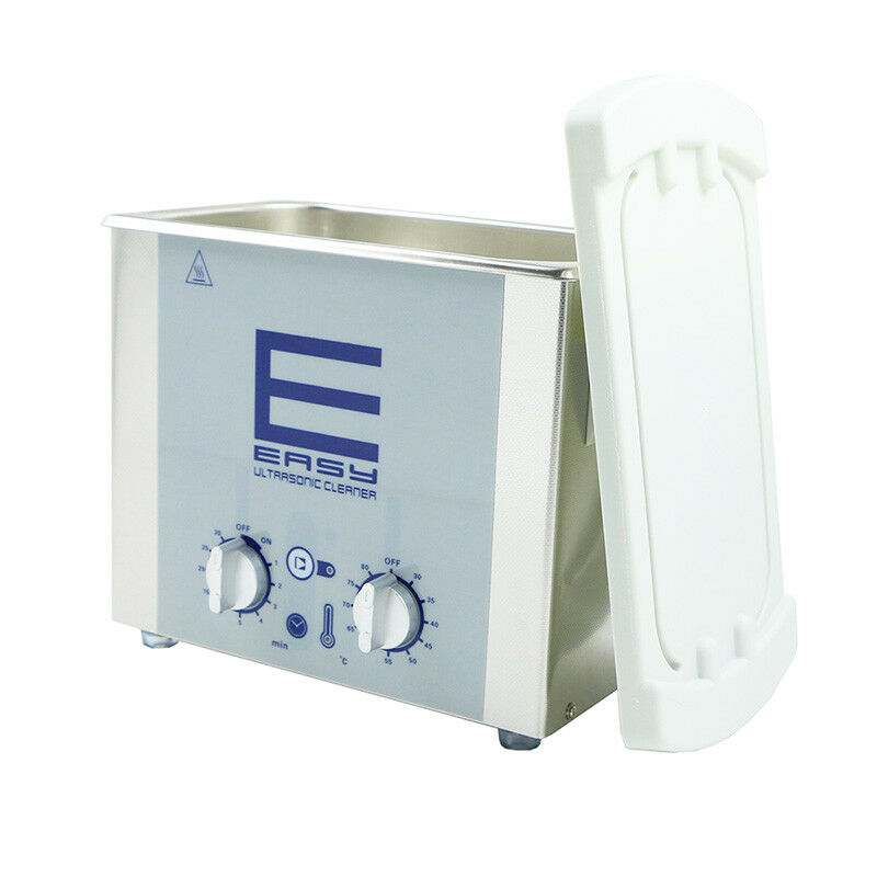 Home Stainless Ultrasonic Cleaner 3L Solution Bath For Clean Watch Jewelry Parts - Fresh Stock Dated December 2025