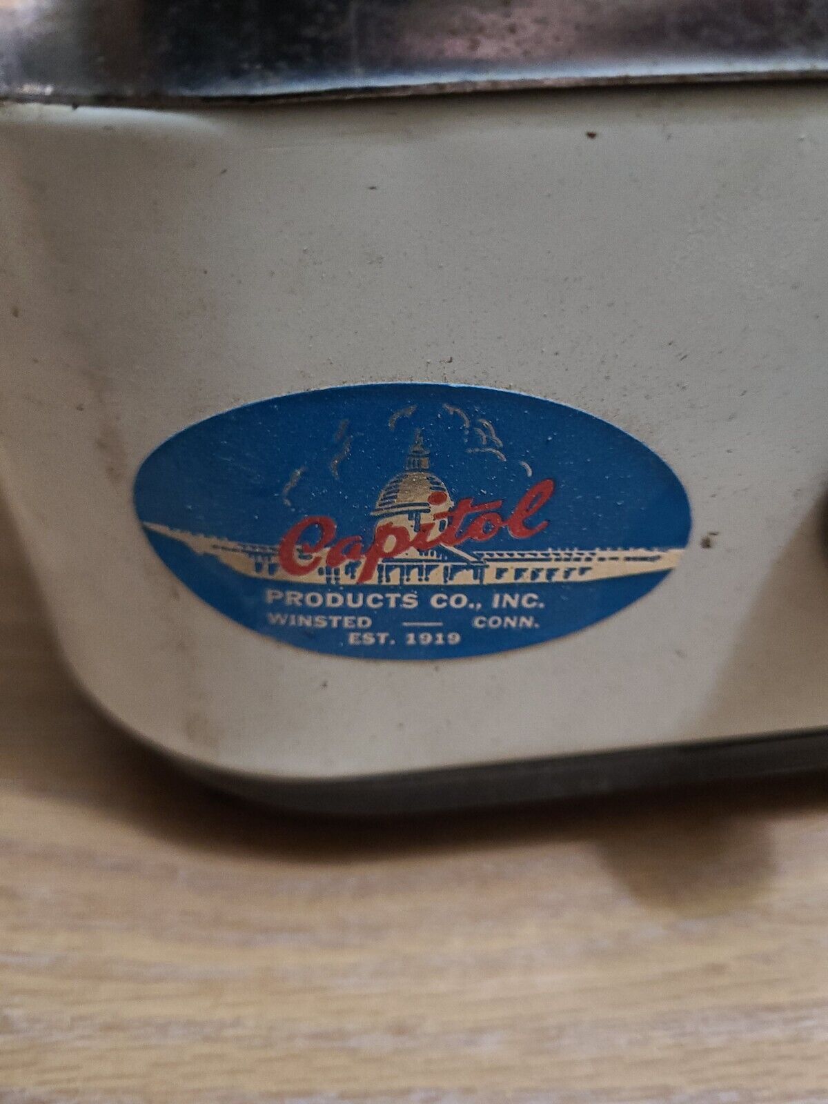 Vintage Capitol Model 275 Single Burner Electric Hot Plate  Made In USA  Tested - Fresh Stock Dated February 2026