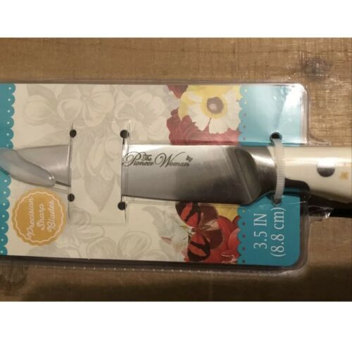 Pioneer Woman Pioneer Signature 3.5 Stainless Steel Floral Paring Knife - Flower - Fresh Stock Dated January 2026