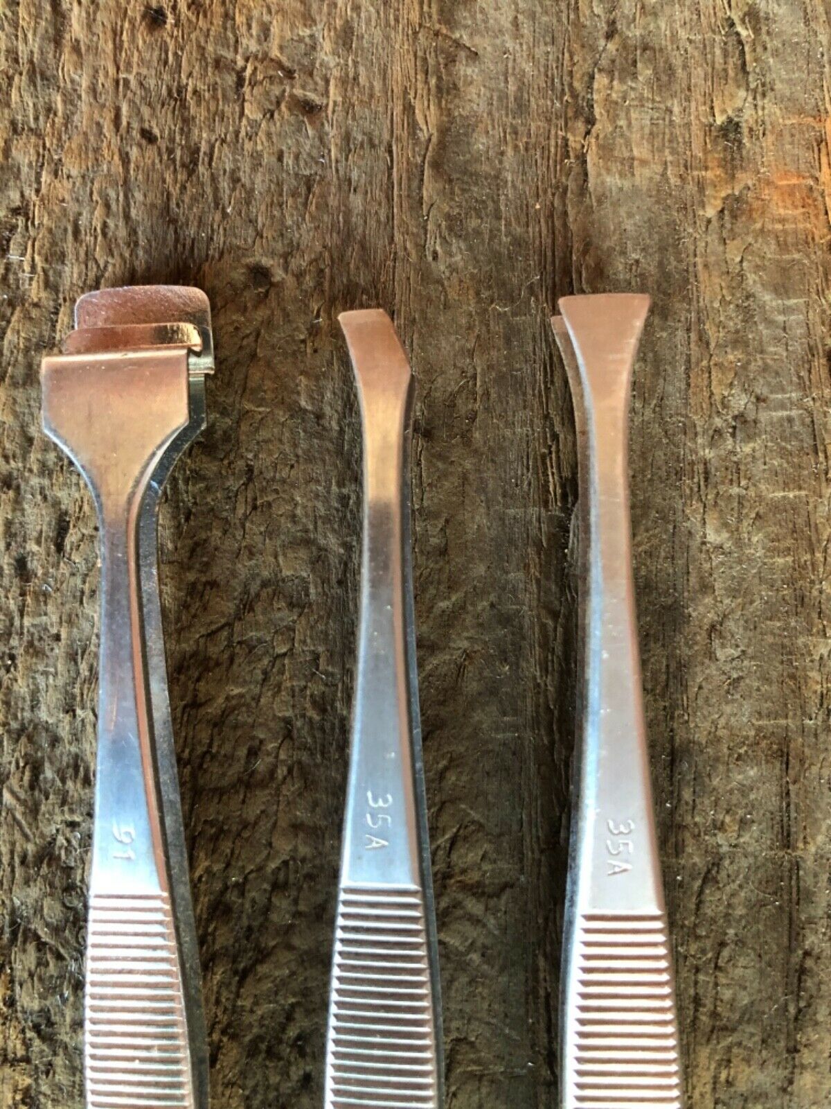 VINTAGE JANEL ANTI-MAGNETIC & ANTI ACID TWEEZERS (MADE IN SWITZERLAND) - Fresh Stock Dated December 2025