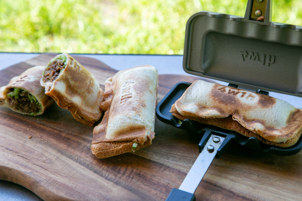 4W1H Hot Sand Solo Compact Grilled Sandwich Maker Tubame sanjo Made in Japan NEW - Fresh Stock Dated February 2026