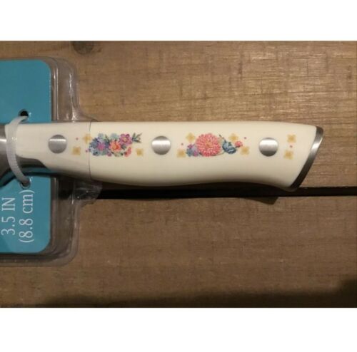 Pioneer Woman Pioneer Signature 3.5 Stainless Steel Floral Paring Knife - Flower - Fresh Stock Dated January 2026