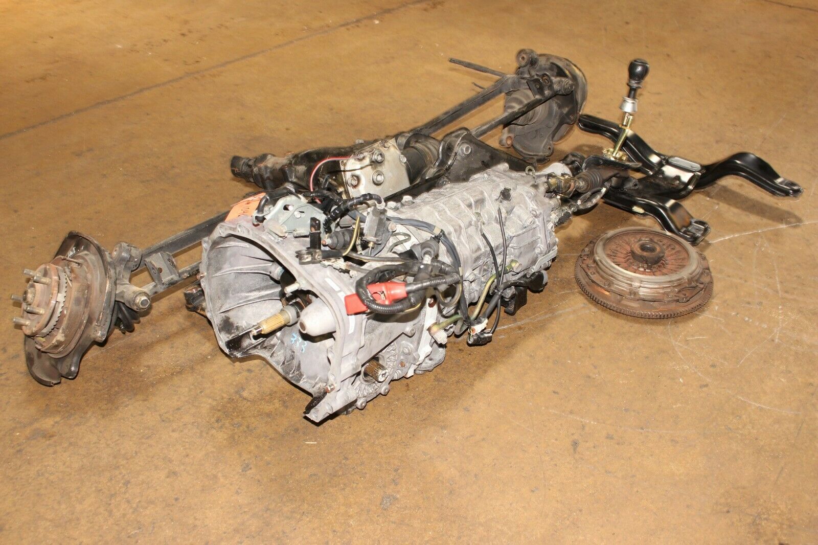 JDM 02 03 SUBARU WRX STI EJ207 V7 6 SPEED TRANSMISSION R180 DIFF 3.9 FD LSD - Fresh Stock Dated December 2025