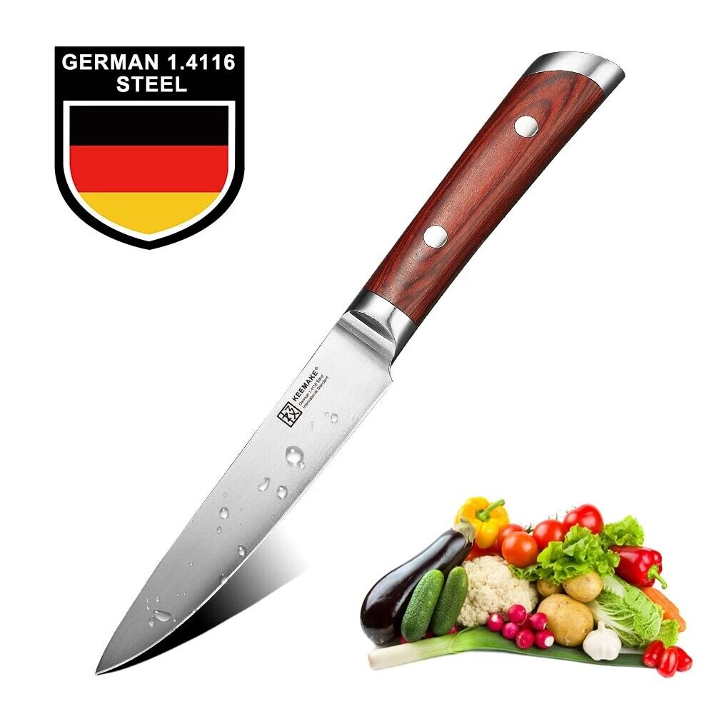 5 inch Utility Knife German stainless steel Kitchen Chef's Cutlery Steak Slicing - Fresh Stock Dated February 2026
