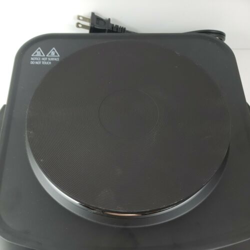 SUNAVO 1500W Hot Plates for Cooking, Electric Single Burner with Handles, New - Fresh Stock Dated February 2026
