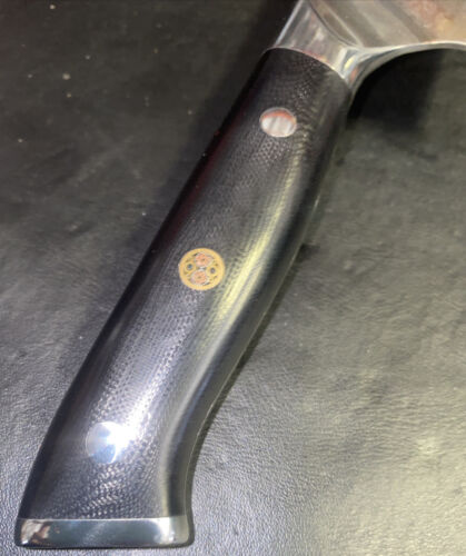 ZELITE INFINITY Chef Knife 8 Inch - Alpha-Royal Series Executive Chefs Edition - Fresh Stock Dated January 2026