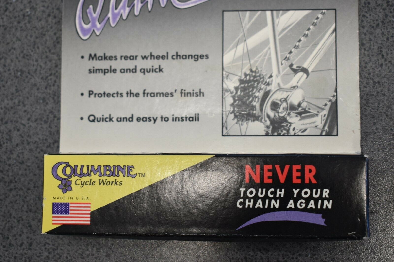 Set of 2 Columbine Cycle Works Quikchaingers, NEW - Fresh Stock Dated December 2025