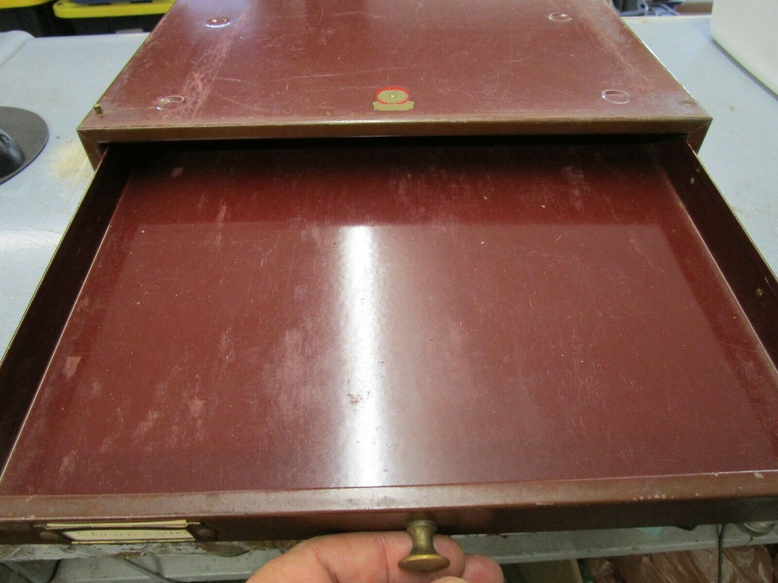 Vintage Swartchild 3 Drawer Metal Watch Parts Cabinet Watchmaker Repair Parts - Fresh Stock Dated December 2025