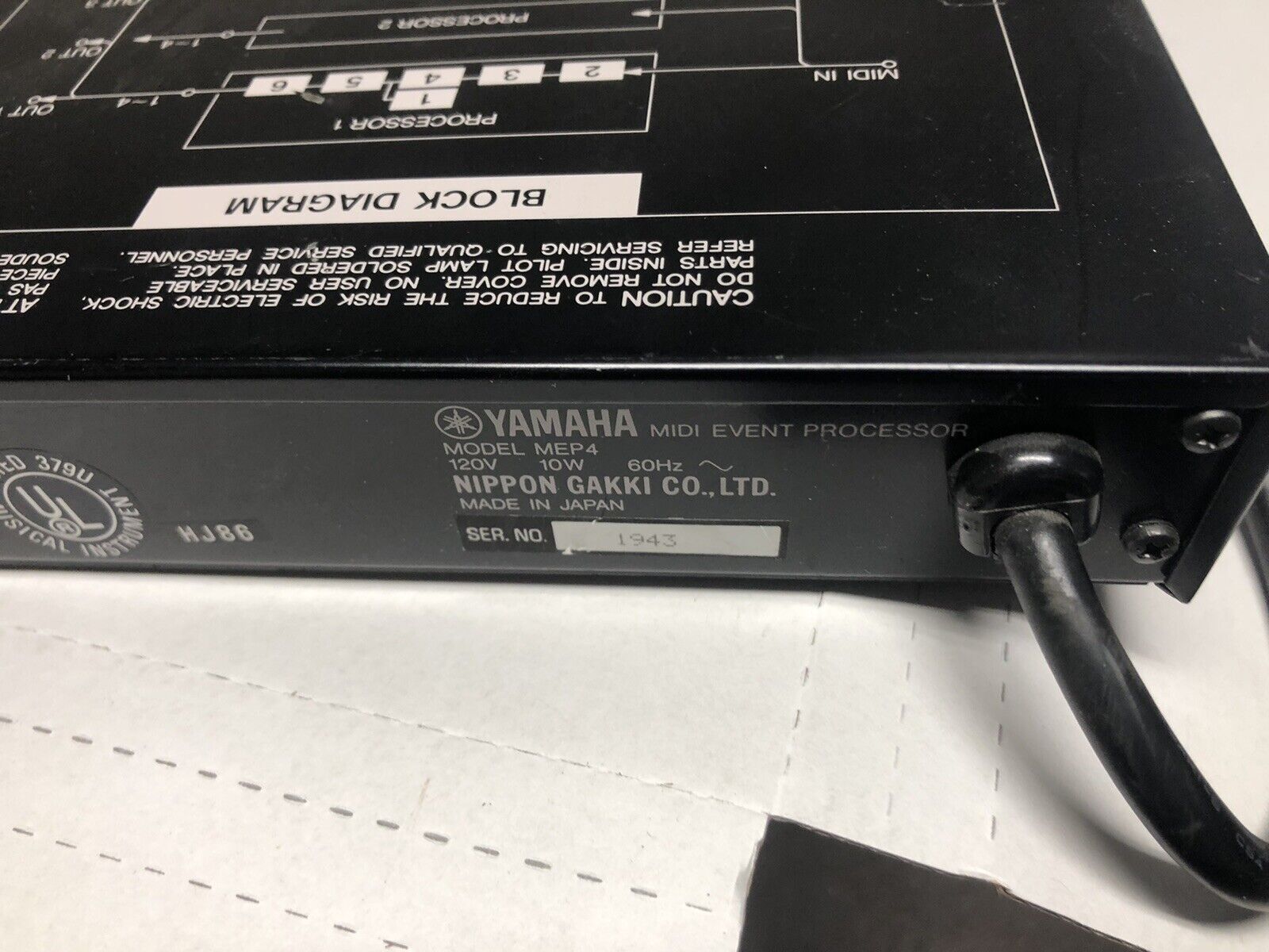 Yamaha MEP4 MIDI  Processor - Fresh Stock Dated December 2025