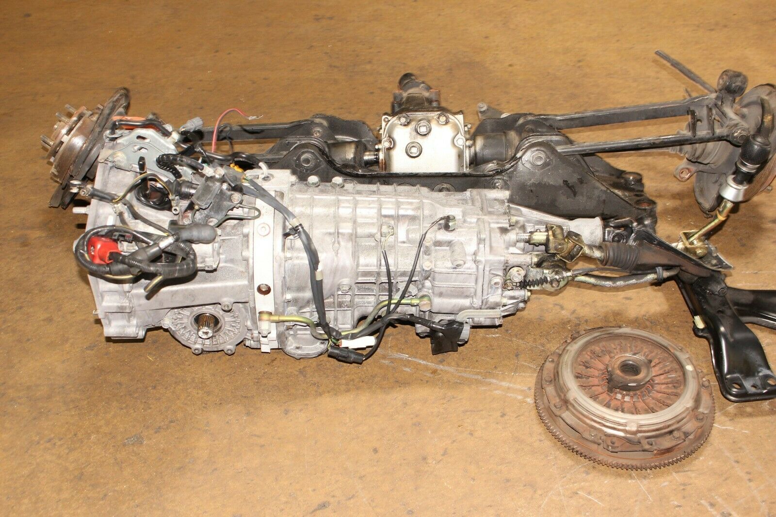 JDM 02 03 SUBARU WRX STI EJ207 V7 6 SPEED TRANSMISSION R180 DIFF 3.9 FD LSD - Fresh Stock Dated December 2025