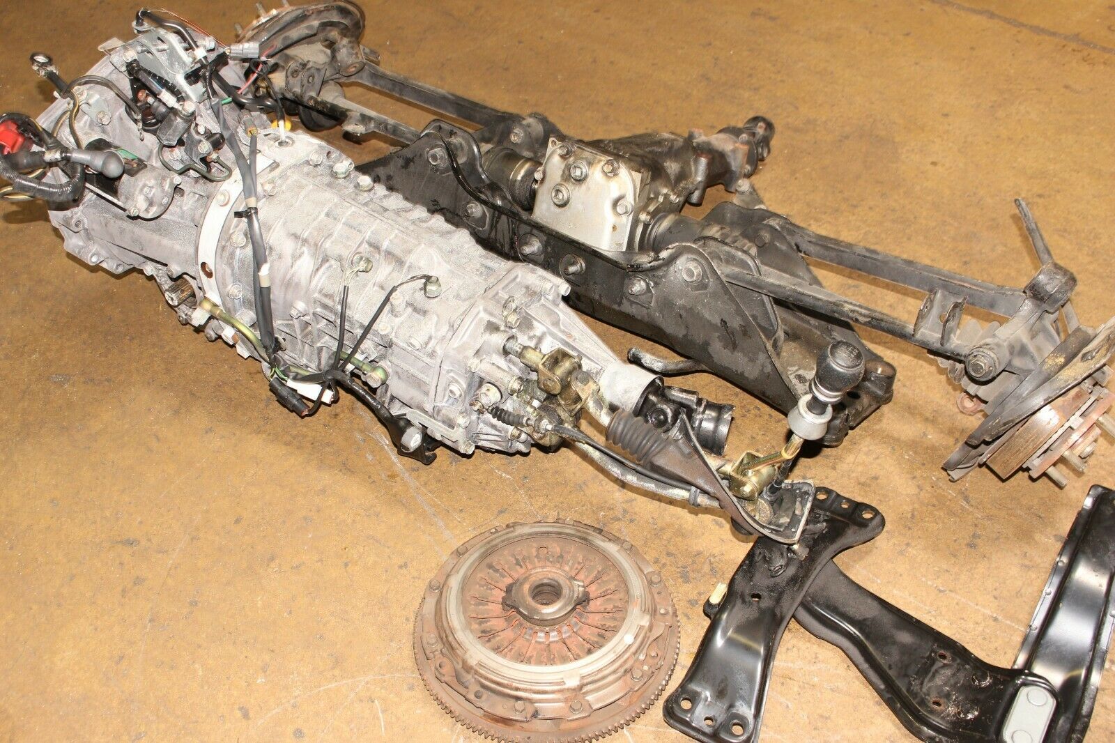 JDM 02 03 SUBARU WRX STI EJ207 V7 6 SPEED TRANSMISSION R180 DIFF 3.9 FD LSD - Fresh Stock Dated December 2025