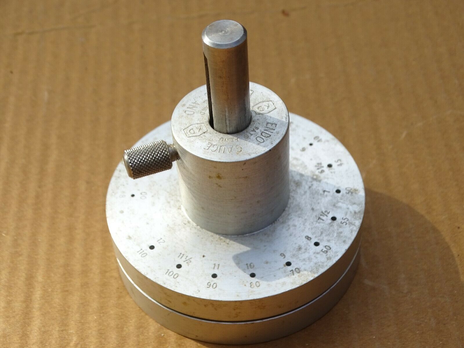 WATCHMAKERS TOOL K & D ENDO GAUGE ENDO STAND NICE CONDITION - Fresh Stock Dated December 2025