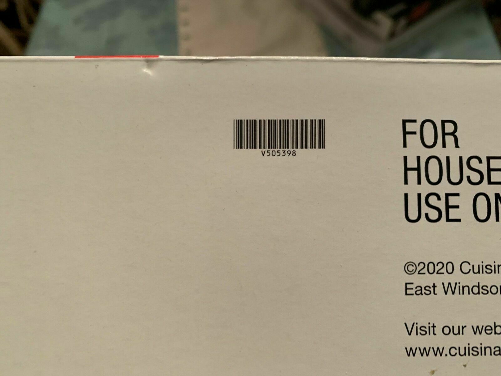 Cuisinart CB-60P1 Double Burner - Silver/Black - Fresh Stock Dated February 2026