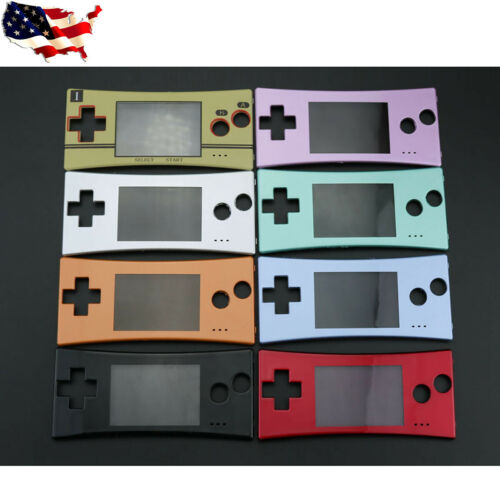 For Nintendo Game Boy Micro GBM Console Faceplate Front Shell Cover Replacement - Fresh Stock Dated February 2026