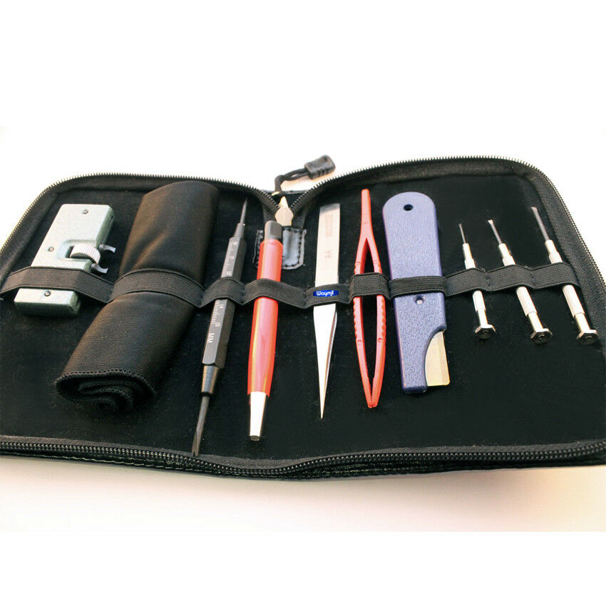 Battery Watch Changing Kit Screwdriver Case Opener Tweezers Jewelry Watchmakers - Fresh Stock Dated December 2025