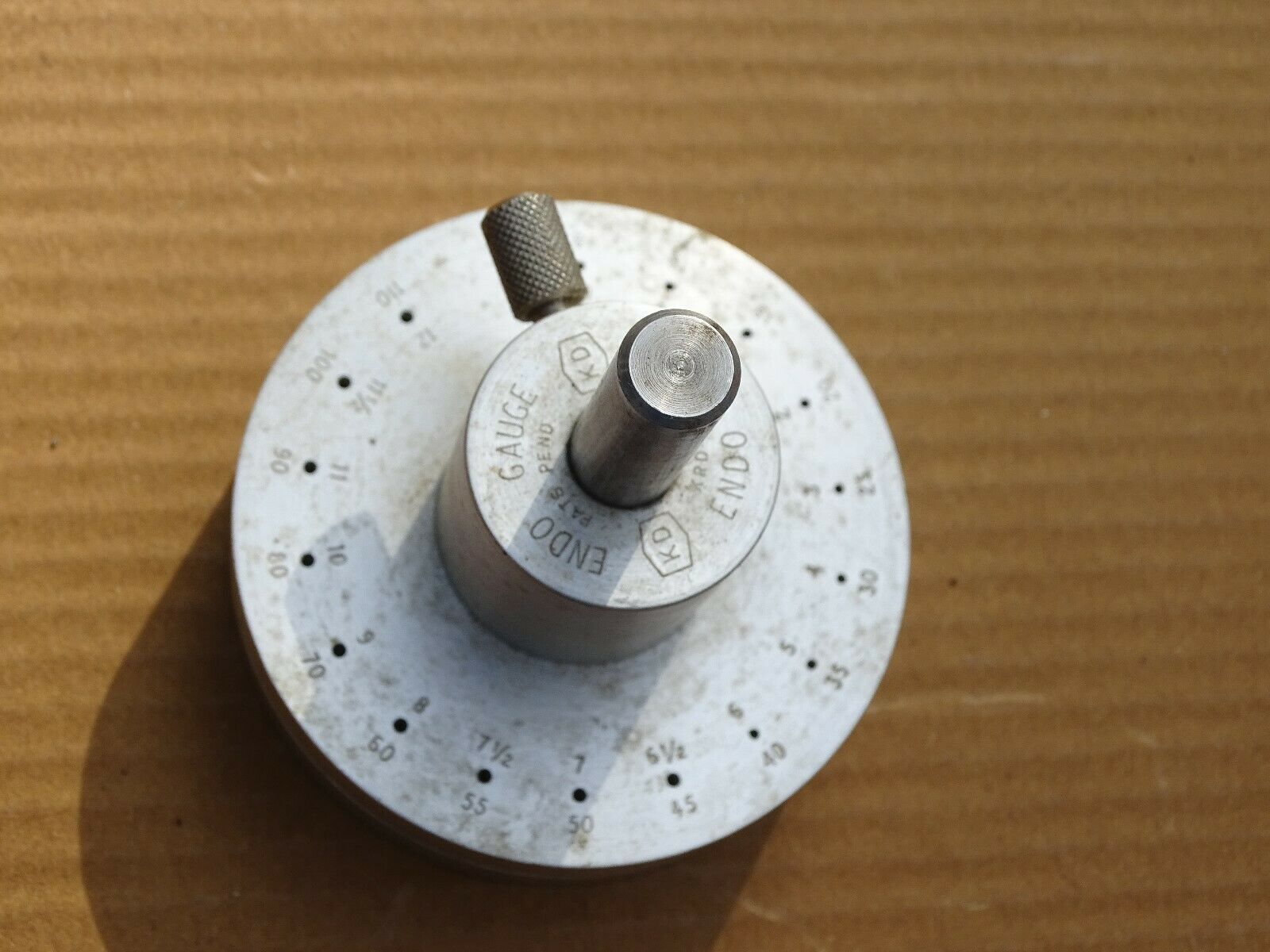 WATCHMAKERS TOOL K & D ENDO GAUGE ENDO STAND NICE CONDITION - Fresh Stock Dated December 2025