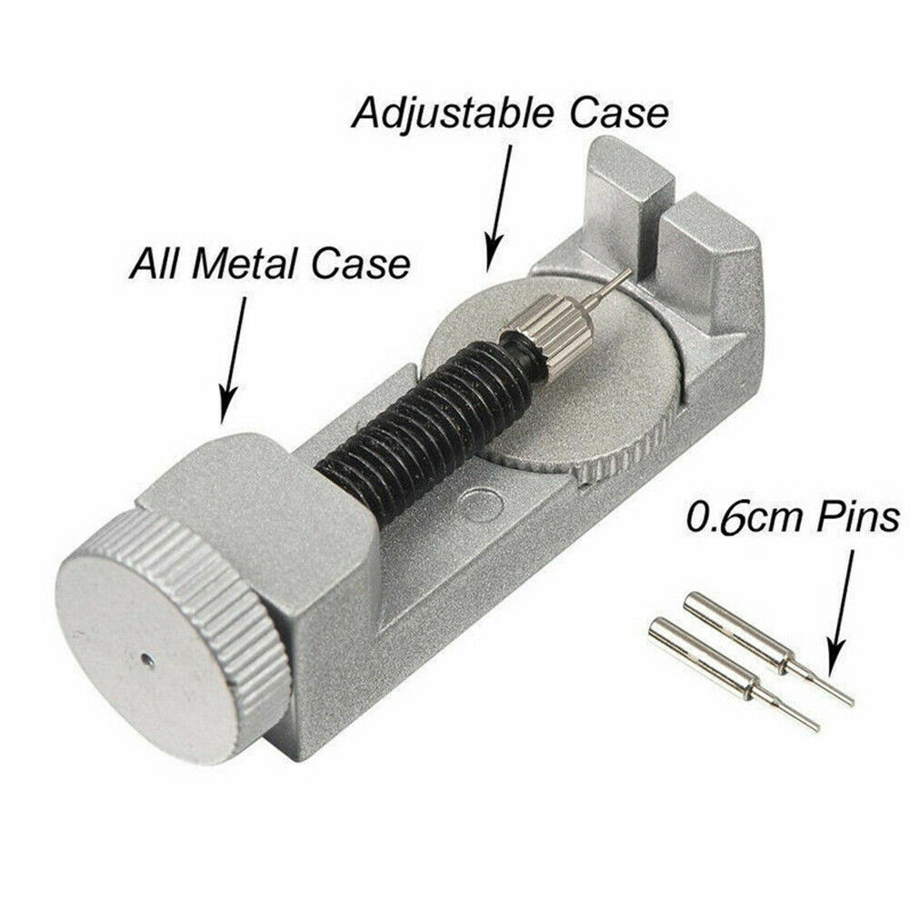 Adjustable Metal Watch Band Bracelet Link Pin Repair Remover Regulator Tool Kit - Fresh Stock Dated December 2025