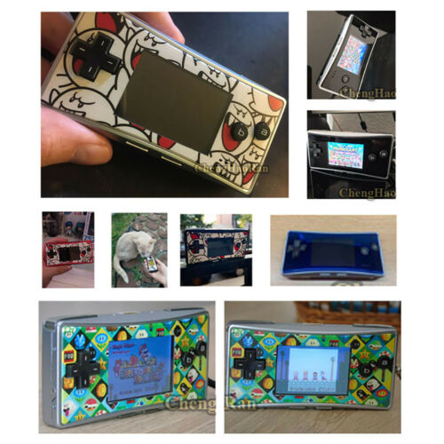 For Nintendo Game Boy Micro GBM Console Faceplate Front Shell Cover Replacement - Fresh Stock Dated February 2026