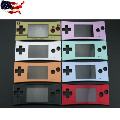 For Nintendo Game Boy Micro GBM Console Faceplate Front Shell Cover Replacement - Fresh Stock Dated February 2026