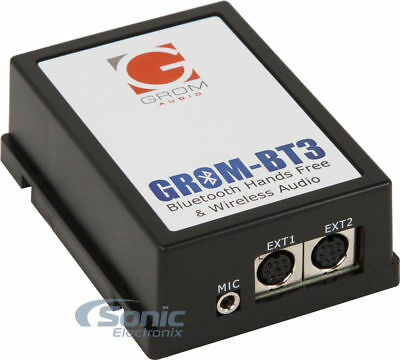 GROM Audio CHR02B3 Hands Free Bluetooth Car Kit for 2002-07 Chrysler/Dodge/Jeep - Fresh Stock Dated December 2025