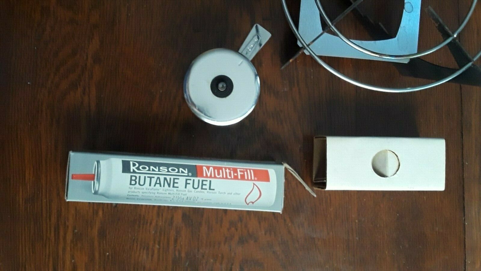 Ronson Varaflame Cookette Camp Stove Butane Gas Burner Vintage New In Box - Fresh Stock Dated February 2026