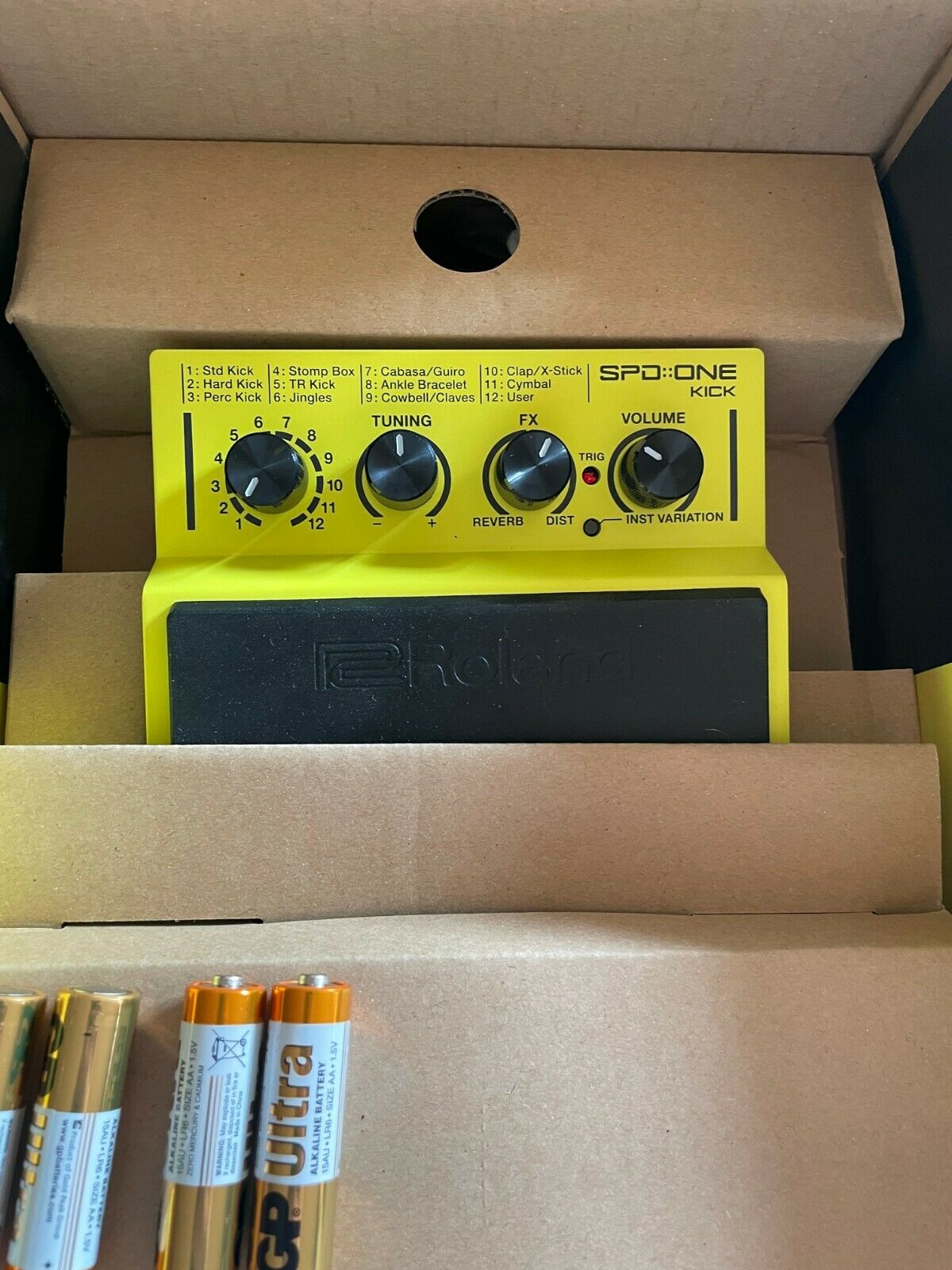 Roland SPD1K SPD One Kick Percussion Pad - Fresh Stock Dated December 2025