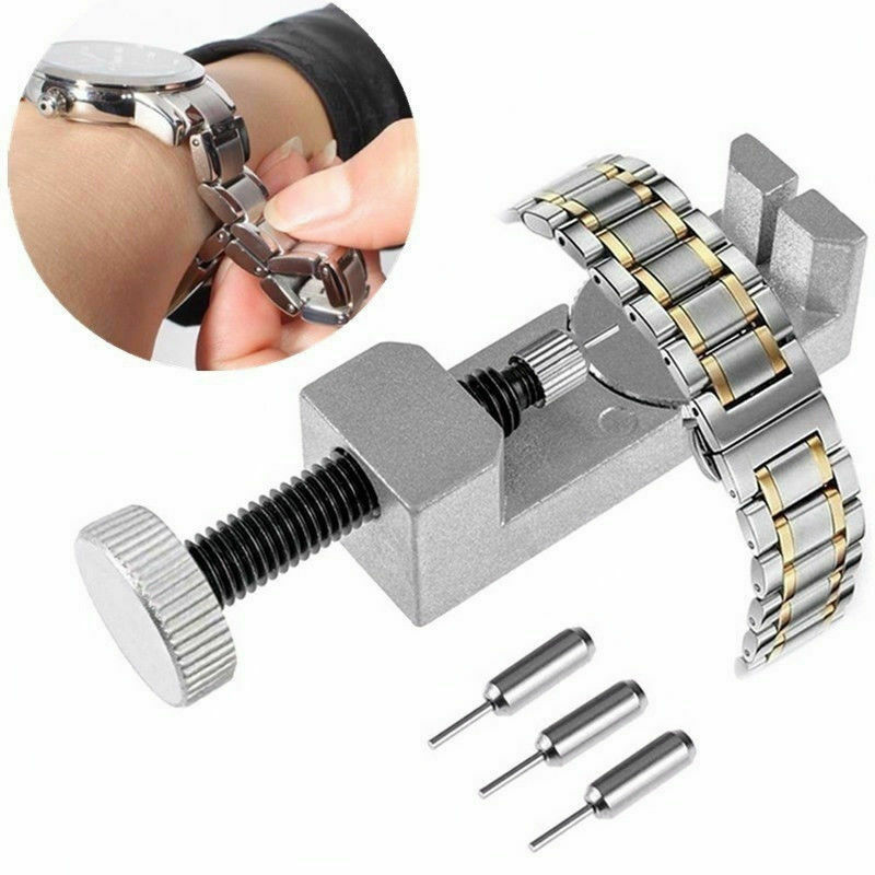 Metal Adjustable Watch Band Strap Bracelet Link Pin Remover Repair Tool Kit US - Fresh Stock Dated December 2025