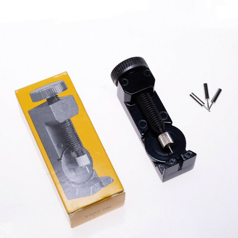 Adjustable Watch Band Strap Bracelet Link Pins Remover Opener Repair Tools Kits - Fresh Stock Dated December 2025